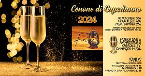 Cenone di capodanno, musica live, animazione e karaoke!